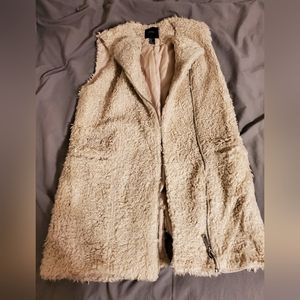 Forever 21 Cardigan, sheep/fleece feel, size small